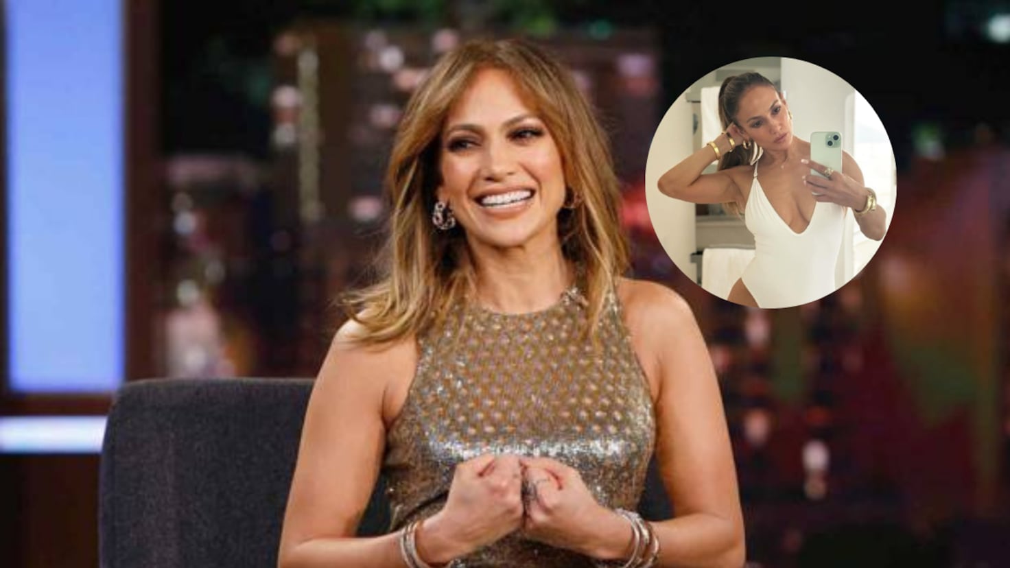 Jennifer Lopez's stunning swimsuit pose to celebrate her 55th birthday
