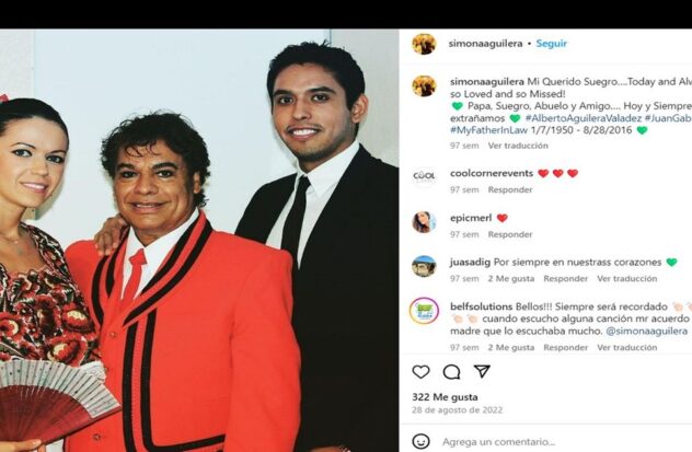 Juan Gabriel's family in mourning after the death of the singer's grandson
