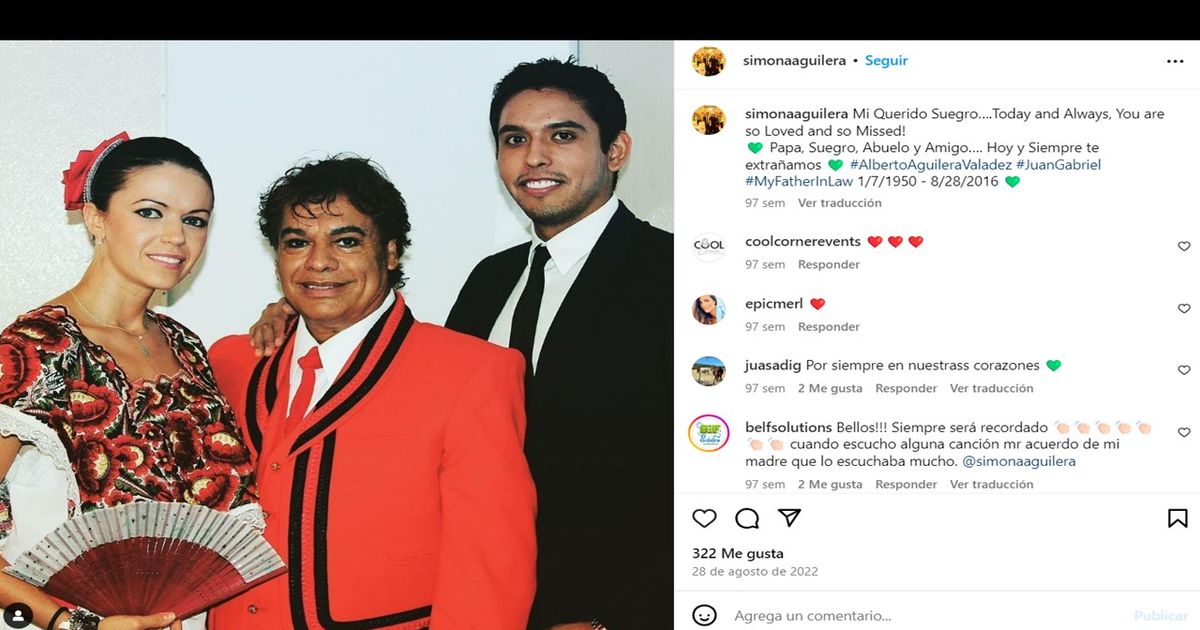 Juan Gabriel's family in mourning after the death of the singer's grandson
