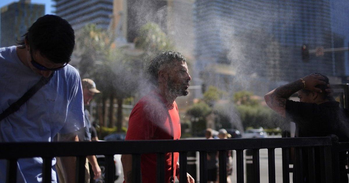 Las Vegas expects 5th straight day of temperatures above 115 degrees Fahrenheit
