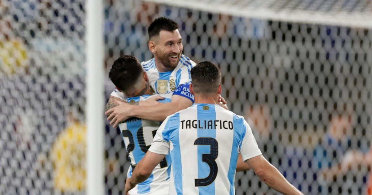 Lionel Messi and Argentina reach the final again