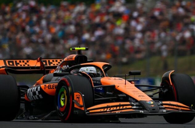 McLaren's Norris and Piastri emerge fastest in third Hungarian practice
