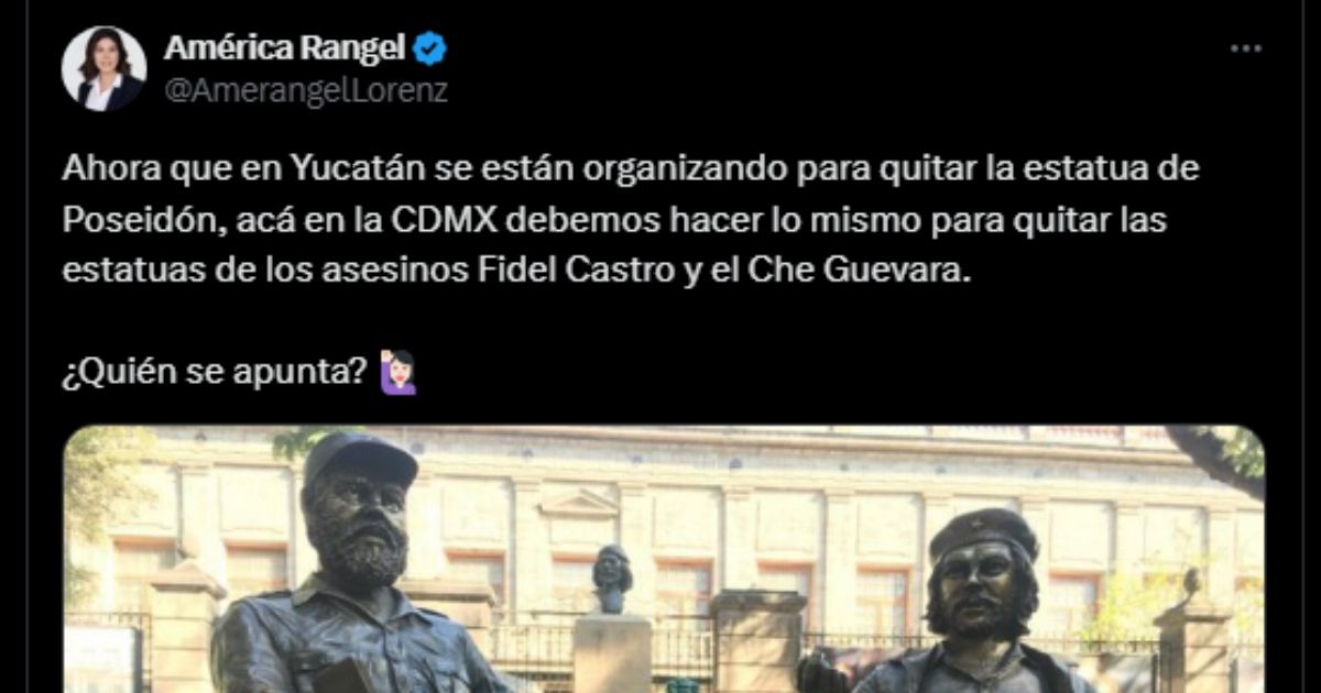 Mexican deputy calls for removal of statues of Fidel Castro and Che Guevara