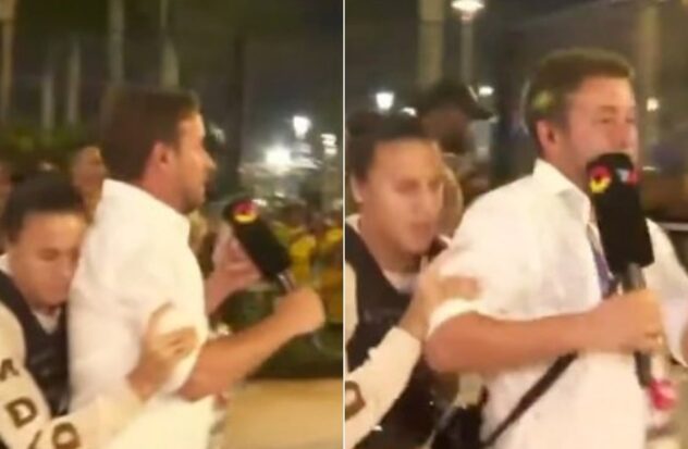 Miami police expelled Argentine channel journalist from stadium amid chaos caused by massive influx of fans
