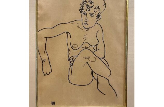 New York returns Schiele drawing stolen by Nazis to Jewish collector
