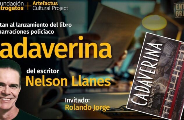 Presentation of the book Cadaverina, by Nelson Llanes, announced
