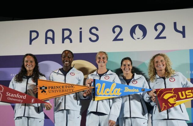 Taylor Swift inspires US women's water polo team at Paris 2024
