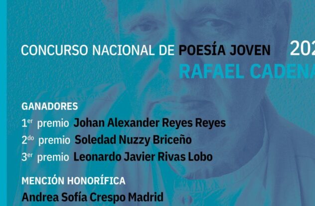 The verdict of the 2024 Rafael Cadenas Young Poetry Contest is revealed
