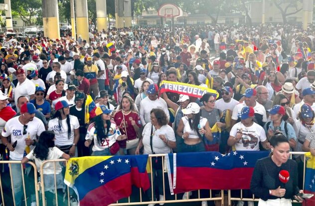 Thousands of Venezuelans in Miami with the dream of freedom

