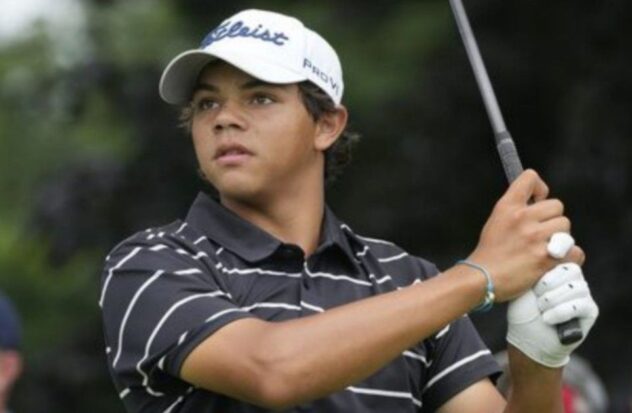 Tiger Woods' son shines, but needs to shine more
