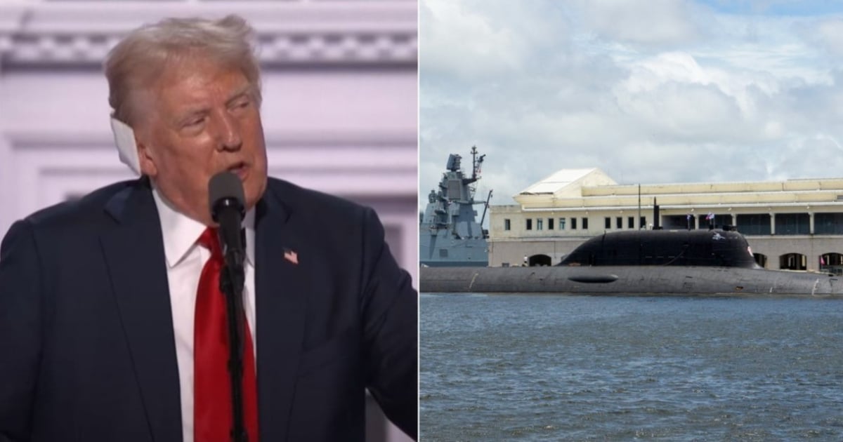 Trump speaks out on Russian nuclear submarine's visit to Cuba