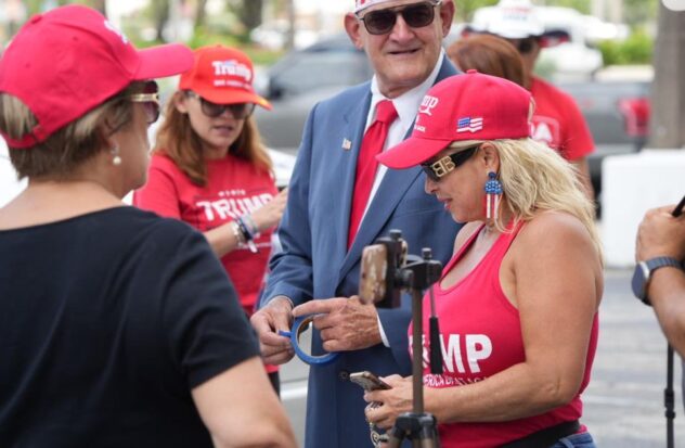 Trump supporters caravan in South Florida after Pennsylvania attack

