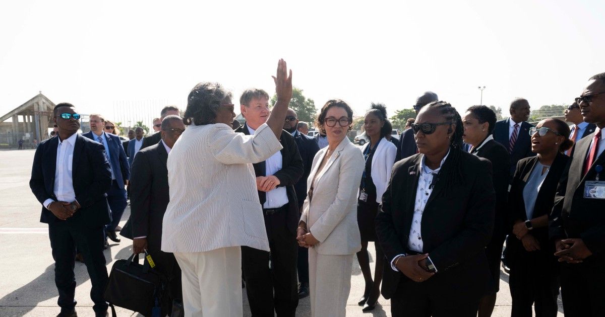 US Ambassador to UN visits Haiti to strengthen international support