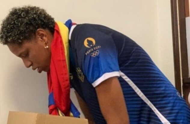 Venezuelan athletes vote from Paris
