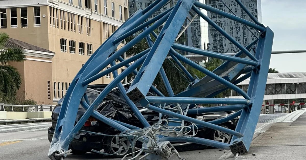 Video of crane collapse on Fort Lauderdale bridge revealed