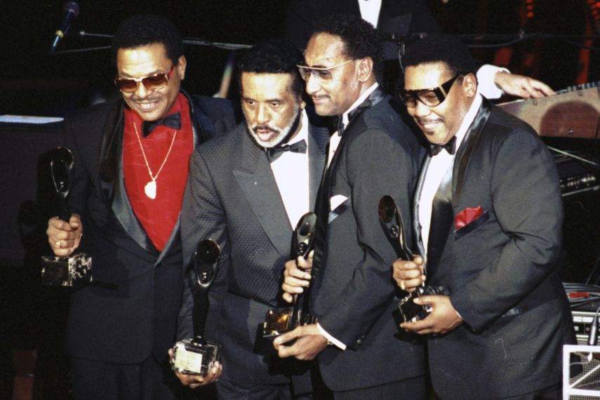 The Four Tops, from left to right: Renaldo 