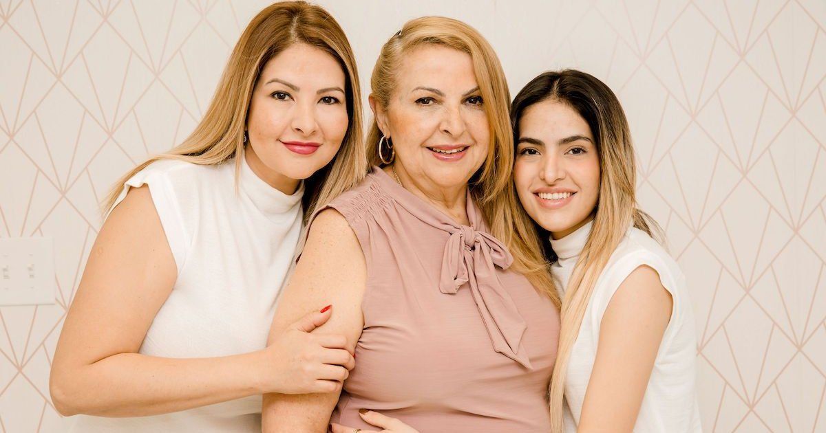 Caring for beauty, a vocation that affects three generations at Vizage