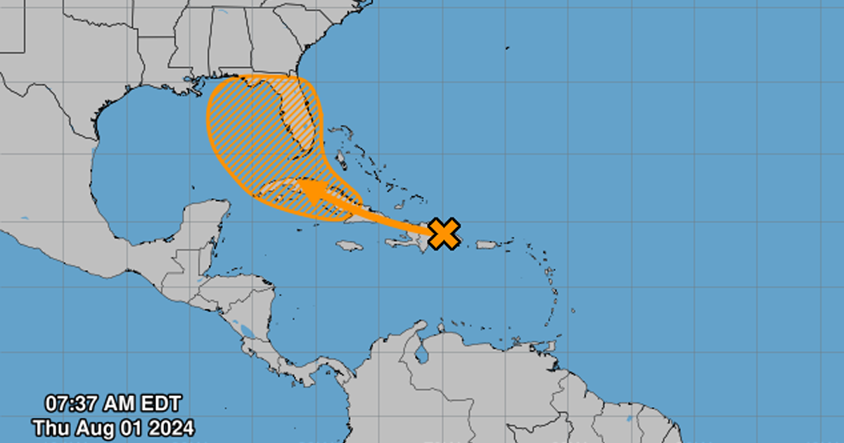 Florida under alert for possible tropical depression in the Caribbean
