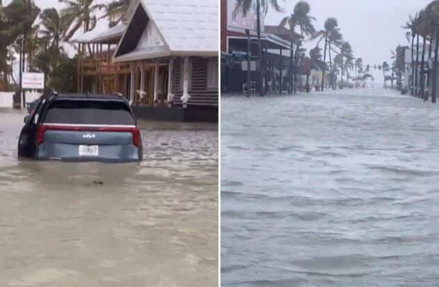 Tropical Storm Debby brings massive storm surge to Florida coast
