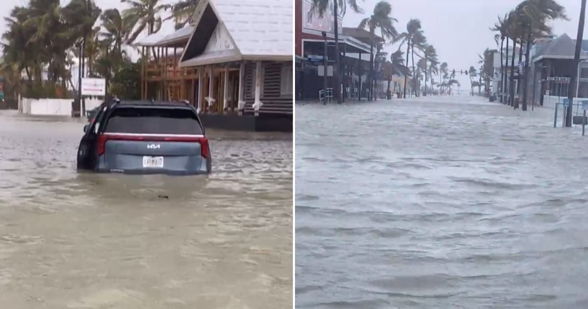 Tropical Storm Debby brings massive storm surge to Florida coast