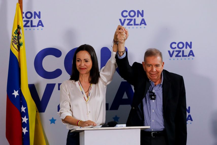 The opposition leader said that the Venezuelan democratic opposition has 73% of the records that certify the presidential victory of Edmundo González Urrutia